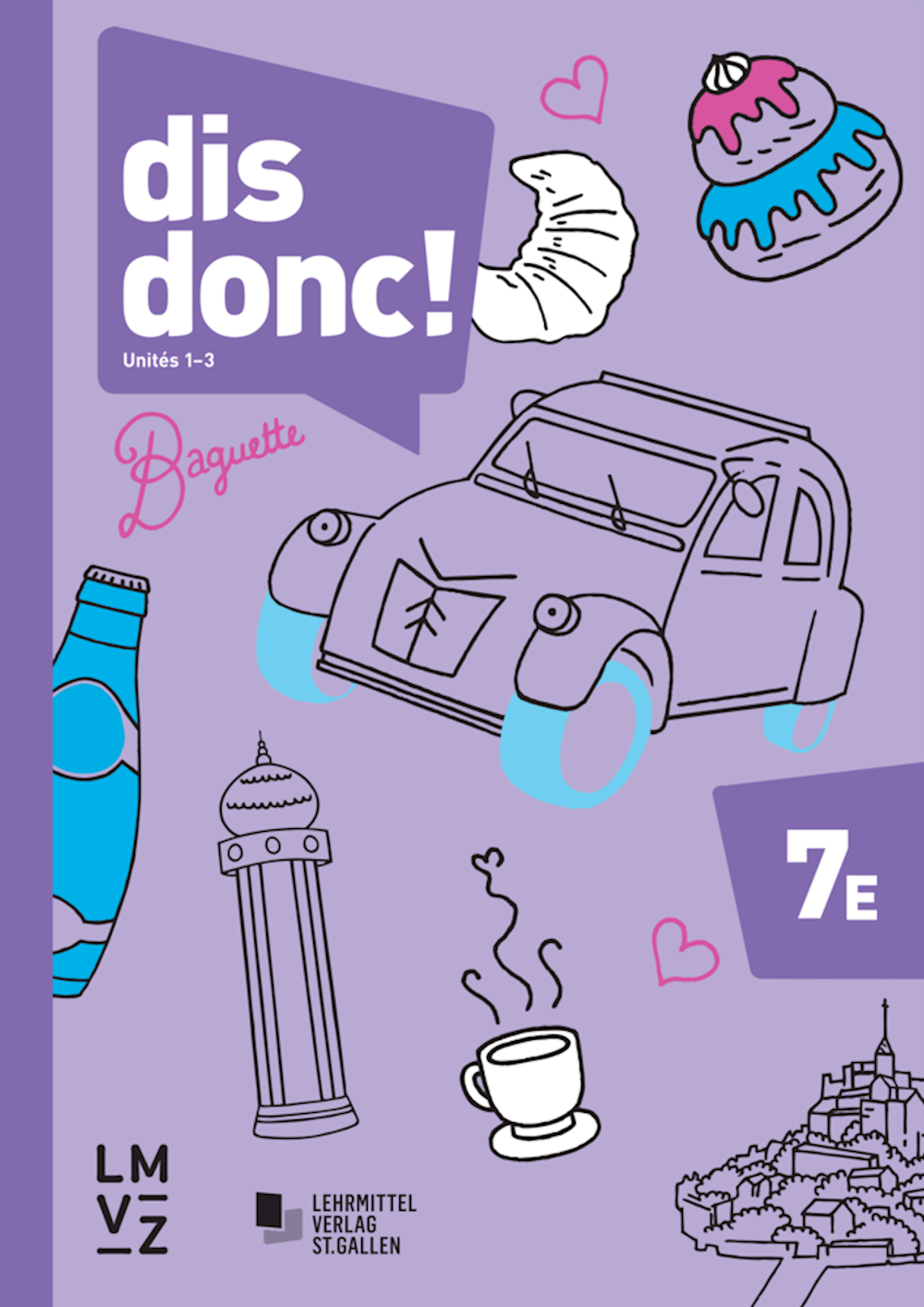 dis donc! 7 Arbeitsbücher 1 und 2 mit Lösungen - E