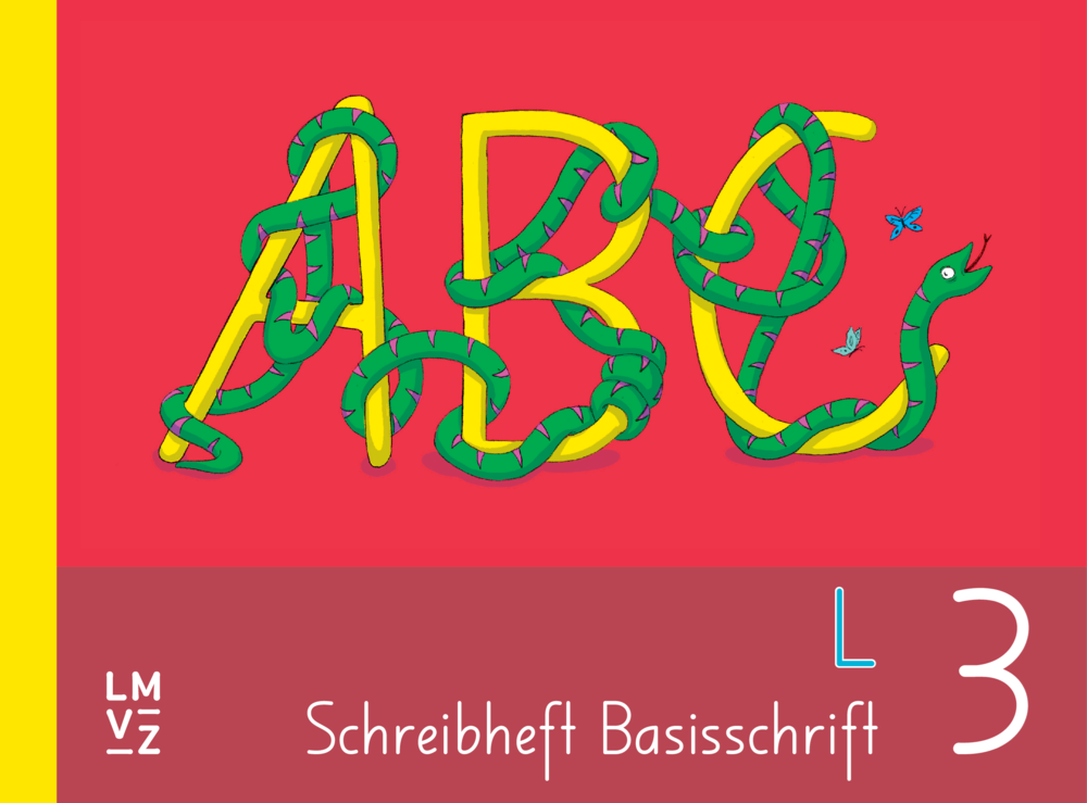 ABC 3 Schreibheft Basisschrift Linkshänder