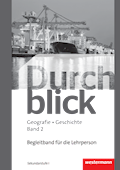 Durchblick Geografie Geschichte Begleitband 2 für