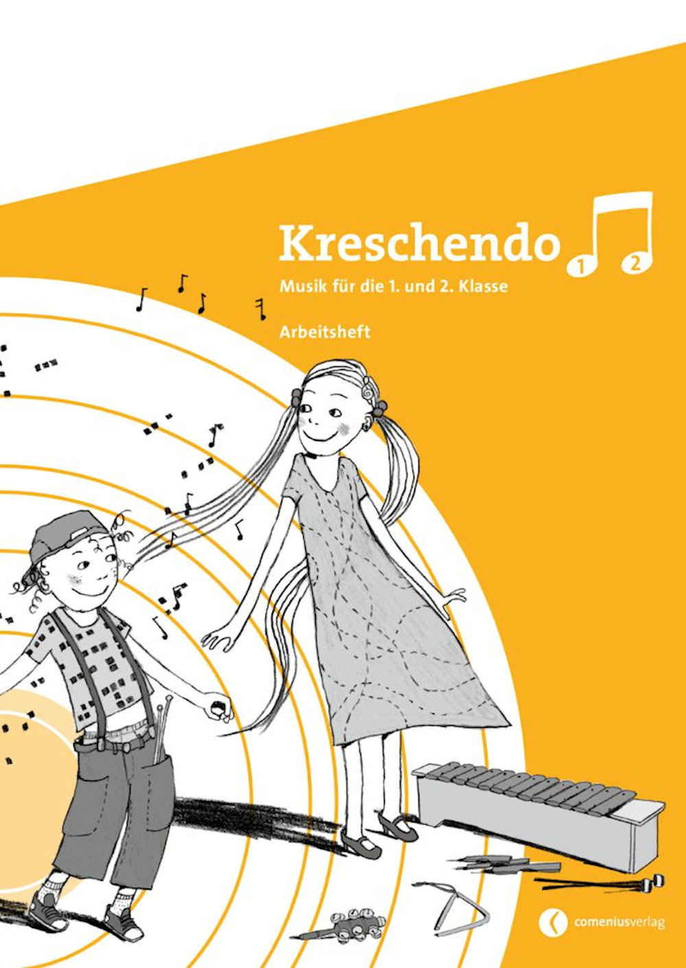 Kreschendo 1/2 Arbeitsheft Musik für die 1. und 2.