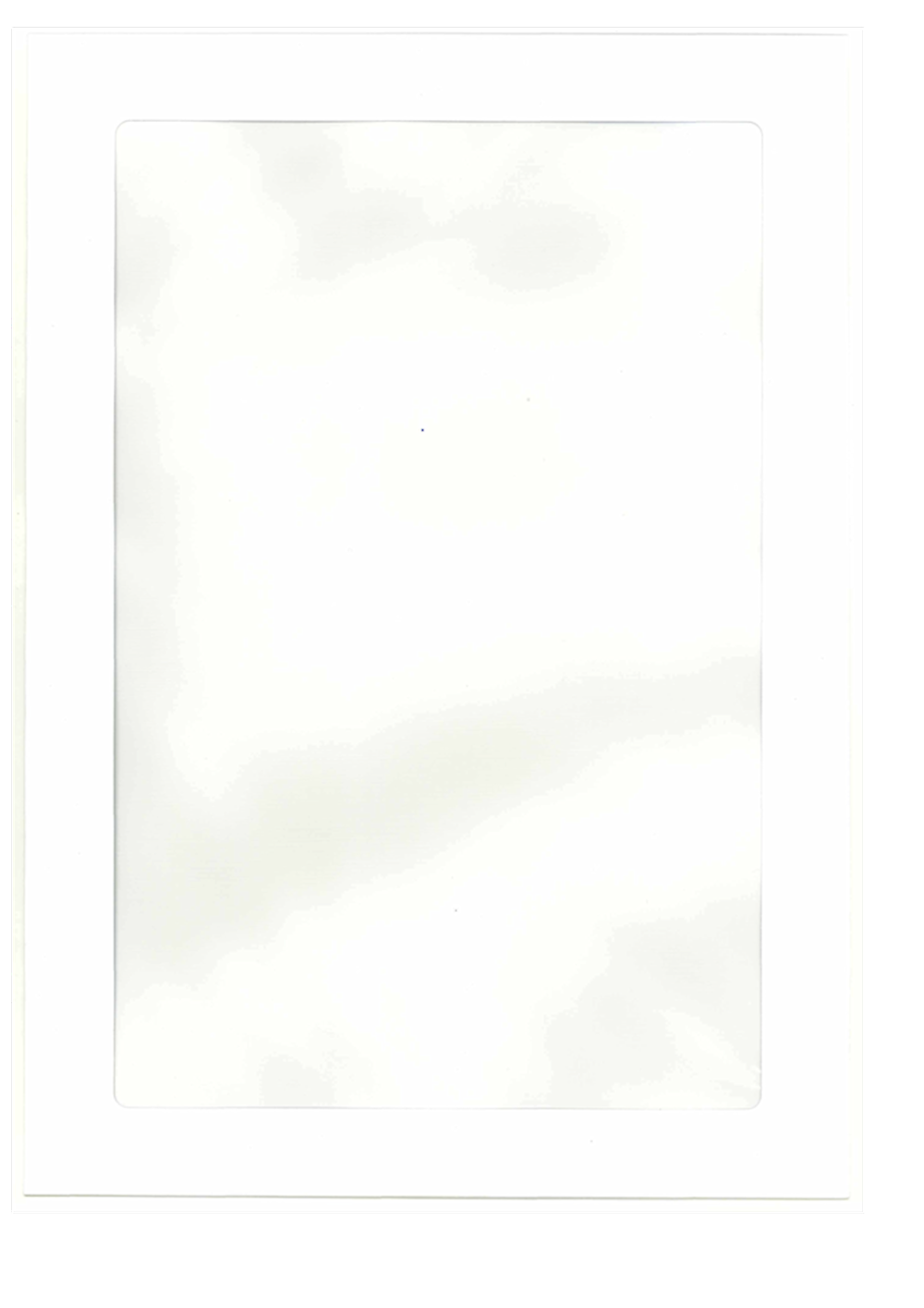 Couvert für Zeugnismappe